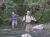 Crossing Mislatnah Creek